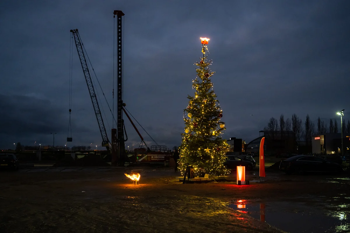 Feestelijke start bouw Quatrebras Park Quartier III, fase 1